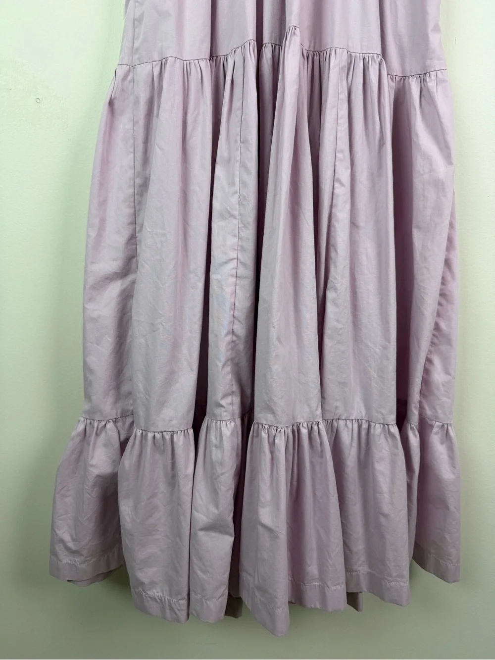 Abercrombie & Fitch Smocked Bodice Easy Maxi Dress in Lavender Size S